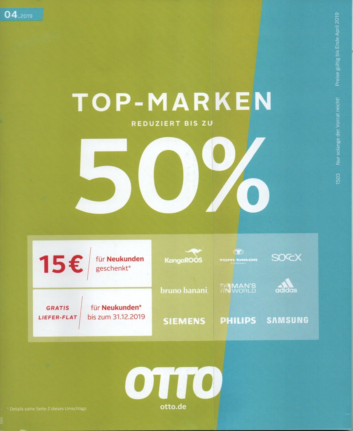 Otto katalog ausgabe 2019 nr 4 april 04 19 top marken reduziert bis zu 50 %281%29